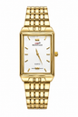 Swisstrack- Golden Heritage Classic White Dial Gold Watch
