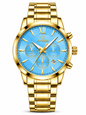 Speed Sky Blue Luxury Chronograph