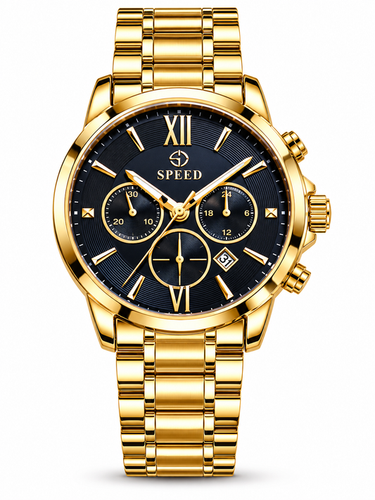 Speed Imperial Gold Chronograph