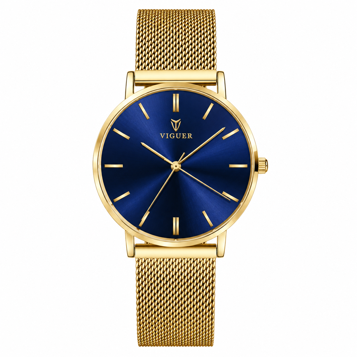 Viguer Royal Blue Mesh Gold Edition