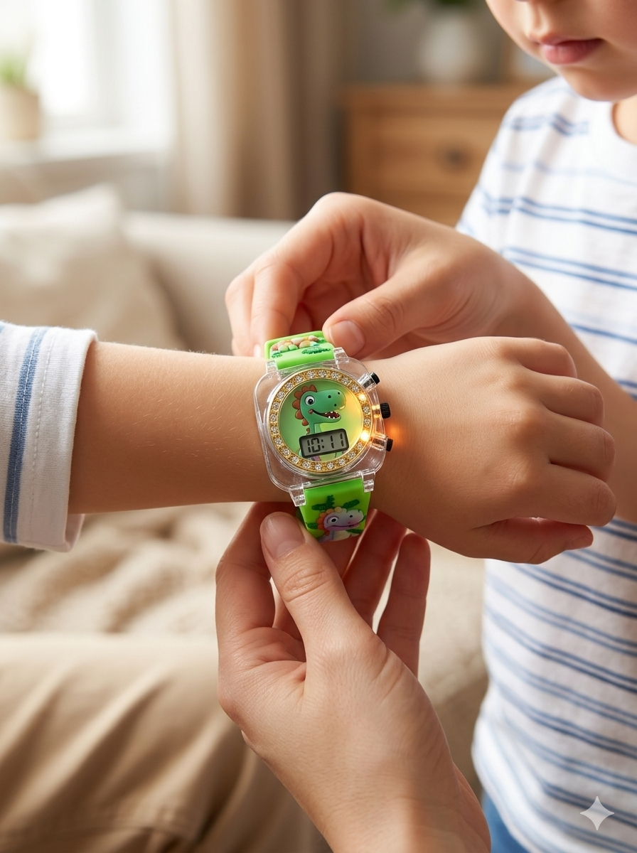 LED Kids Digital Watch