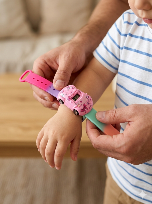 Turbo Racer Kids Digital Car Watch